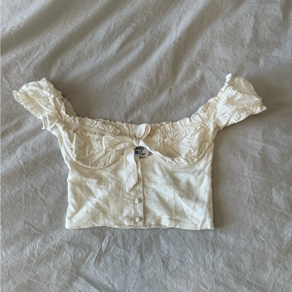 Princess Polly Elouise Crop Top - Picture 3 of 5